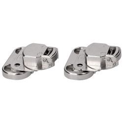 KIT BISAGRA PUERTA LAVADORA INTEGRADA CANDY, HOOVER, TEKA. 43013964