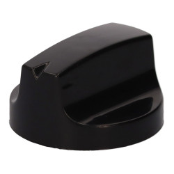 Mando para cocina encimera Teka negro con eje corto 73TK0055