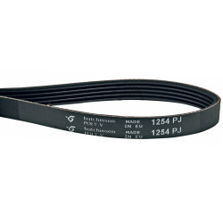 Courroie pour lave-linge Bauknecht, Whirlpool 1254J5 481235818157