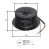 Moteur hotte aspirante universel, rotation droite 220V 135W 41CU005