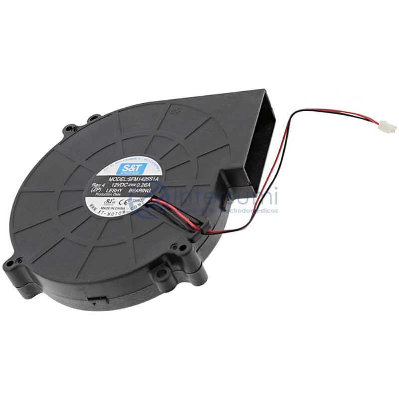 VENTILATEUR PLAQUE VITROCÉRAMIQUE INDUCTION ZANUSSI 140061345025