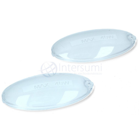 KIT DE 2 UDS TAPA DE LUZ PARA CAMPANA EXTRACTORA MEPAMSA 1330058595