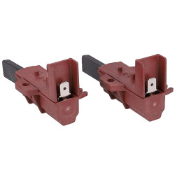 KIT DE ESCOBILLAS (2 UDS.) PARA MOTOR LAVADORA ARISTON, INDESIT C00196544