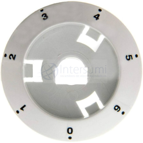 Dial mando horno Fagor 6 potencias blanco C20K004A3
