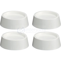 PIES AMORTIGUADORES ANTIVIBRACIONES Y ANTIRALLADURAS PARA LAVADORA (4 unidades) 500WP0160