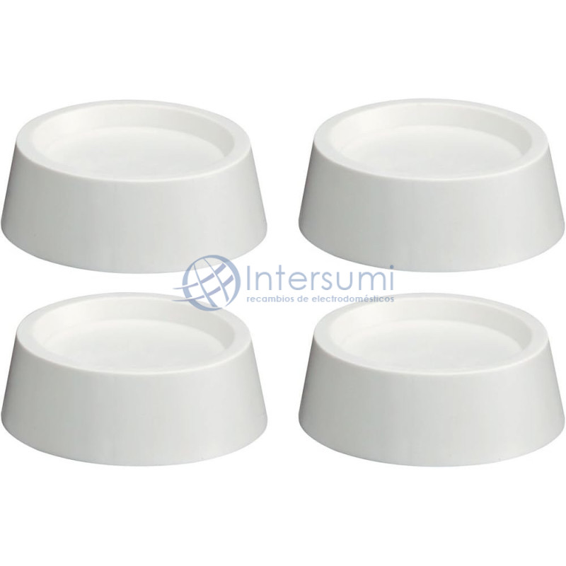 PIEDS AMORTISSEURS ANTIVIBRATIONS ET ANTI-RAYURES POUR LAVE-LINGE (4 unités) 500WP0160