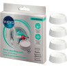 PIES AMORTIGUADORES ANTIVIBRACIONES Y ANTIRALLADURAS PARA LAVADORA (4 unidades) 500WP0160