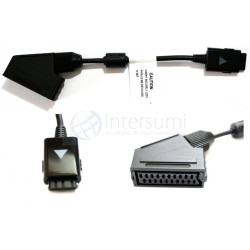 Cable de conexión, accesorio de tv para conectar adaptador de euroconector hembra a conector 24 BN39-01154A