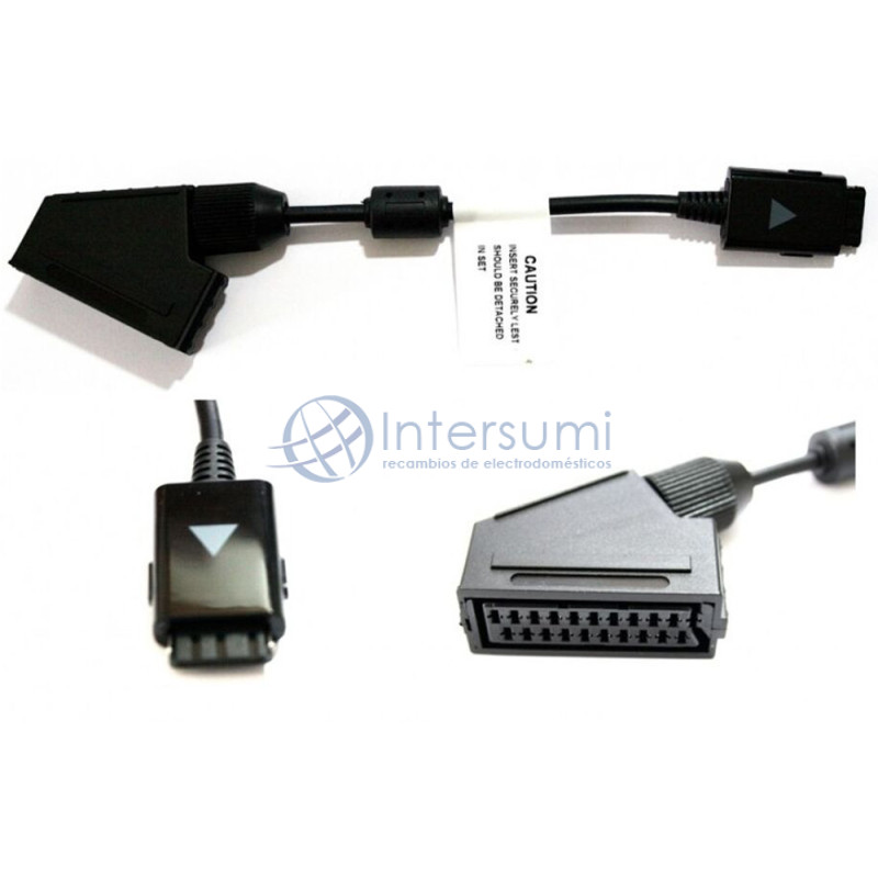 Câble de connexion, accessoire tv pour connecter adaptateur péritel femelle vers connecteur 24 BN39-01154A