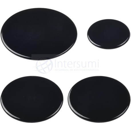 JUEGO DE 4 TAPETAS UNIVERSALES PARA COCINA DE GAS TEKA, BALAY, FAGOR 55605031