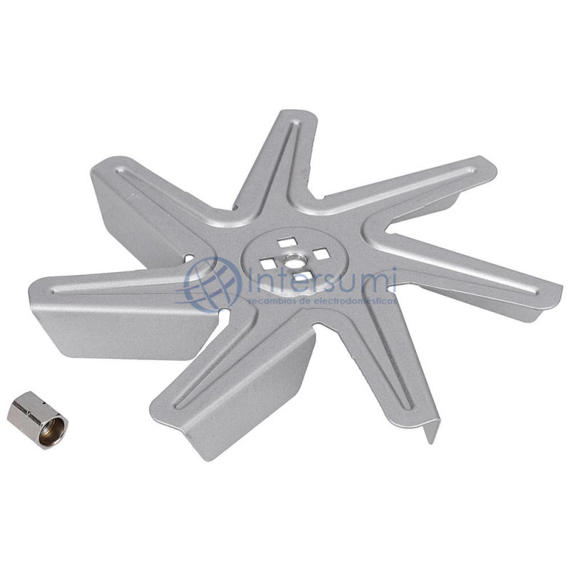HÉLICE POUR MOTEUR VENTILATEUR FOUR BALAY, BOSCH, SIEMENS 00650472