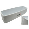 PORTE-BOUTEILLES BLANC POUR RÉFRIGÉRATEUR LYNX, DIMENSIONS: 465x120x115 MM, FIXATION: 455 MM, 438637 TRANSPARENT 00438637