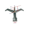CROISILLON POUR LAVE-LINGE ZANUSSI, AEG, CORBERÓ 50239967008