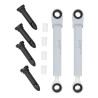 KIT 2 AMORTISSEURS AVEC AXE POUR LAVE-LINGE ZANUSSI, ELECTROLUX 4071361465