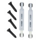 KIT 2 AMORTIGUADORES CON PERNO PARA LAVADORA ZANUSSI, ELECTROLUX 4071361465