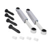 KIT 2 AMORTIGUADORES CON PERNO PARA LAVADORA ZANUSSI, ELECTROLUX 4071361465