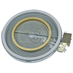 RESISTENCIA DOBLE PARA VITROCERÁMICA BOSCH, SIEMENS 00436626