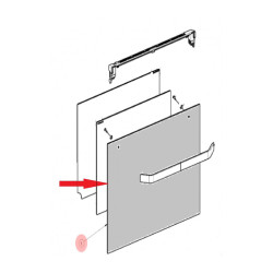 CRISTAL EXTERIOR PARA PUERTA DE HORNO TEKA 82031995