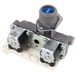 ELECTROVÁLVULA DOBLE ENTRADA AGUA LAVADORA HAIER 49045847