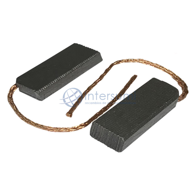 Charbons pour moteur lave-linge Bosch, Siemens, kit 2 unités - 5x12,4x32 mm 54BS001