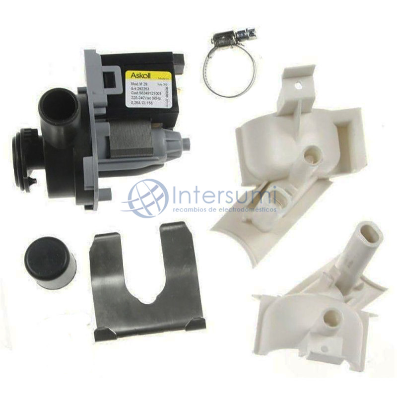 POMPE VIDANGE LAVE-VAISSELLE ELECTROLUX, ZANUSSI 50248120003