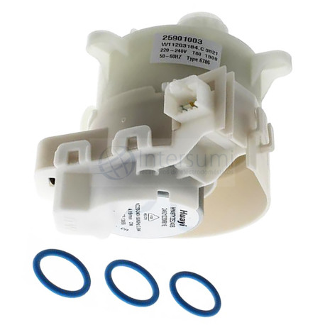 KIT MOTOR ALTERNADOR 3 VIAS + JUNTA PARA LAVAVAJILLAS WHIRLPOOL 488000525113