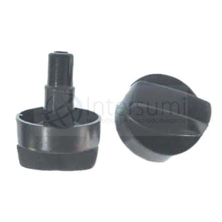 MANDO ENCIMERA ASPES, DESA, FAGOR. Ø 35, EJE Ø 6, VÁSTAGO 25 MM 73FA0018