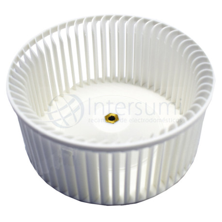 Turbina campana extractora universal, giro izquierda, 144x67mm. (va con extractor 41cu005) 41CU0001R