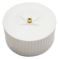 Turbina campana extractora universal, giro izquierda, 144x67mm. (va con extractor 41cu005) 41CU0001R