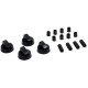 KIT 4 MANDOS UNIVERSAL PARA COCINA NEGRO COK758UN