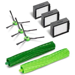 KIT FILTRES ET BROSSES POUR ASPIRATEUR ROOMBA SÉRIES E, I, J 4757966