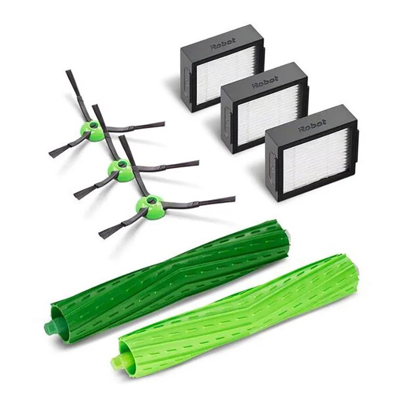 KIT FILTROS Y RODILLOS PARA ASPIRADOR ROOMBA SERIE E, I, J 4757966