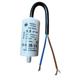 CONDENSATEUR POUR HOTTE ASPIRANTE CATA 5,5mf R62000050