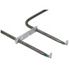 RÉSISTANCE INFÉRIEURE POUR FOUR AEG, ELECTROLUX 1000W 140063361012