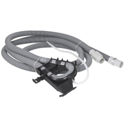 TUYAU DE VIDANGE COMPLET POUR LAVE-LINGE BAUKNECHT WHIRLPOOL 481010441234