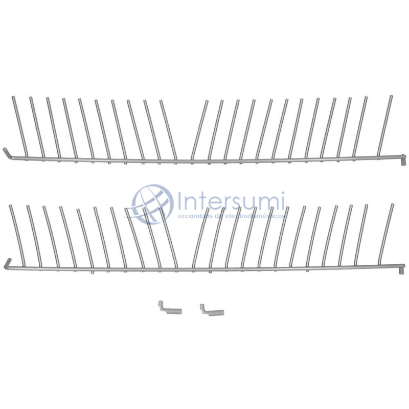 TIGES RABATTABLES POUR PANIER DE LAVE-VAISSELLE BALAY BOSCH SIEMENS 00443403