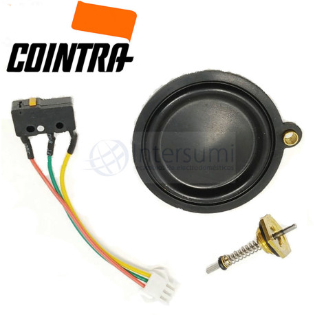 KIT DE REPARACIÓN PARA CUERPO DE AGUA CALENTADOR COINTRA. Microinterruptor, regulador y membrana. 398C0660