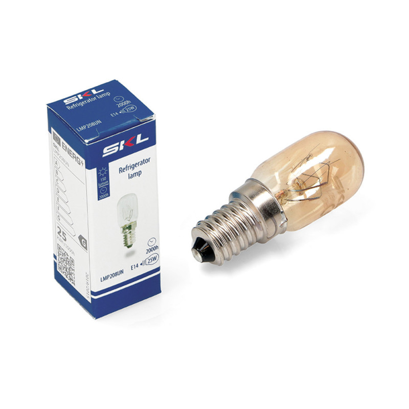 BOMBILLA FRIGORÍFICO E14, 25W, 230V. 482000028157