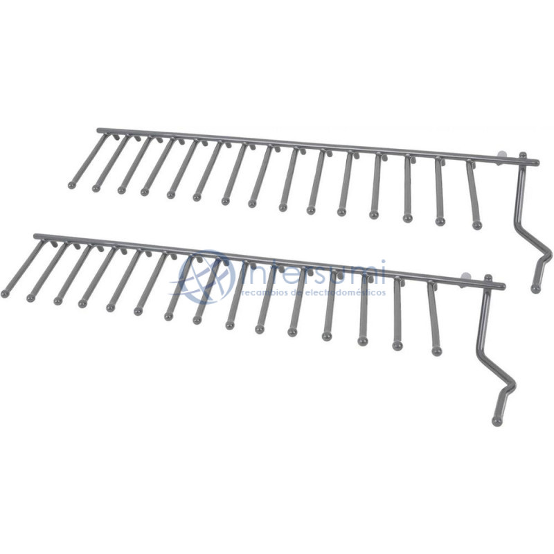 TIGES RABATTABLES POUR LAVE-VAISSELLE BALAY, BOSCH, SIEMENS 00645101