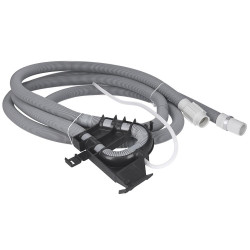 TUYAU DE VIDANGE COMPLET POUR LAVE-LINGE BAUKNECHT, WHIRLPOOL 481010441234