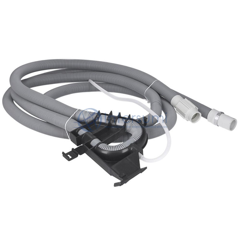 TUYAU DE VIDANGE COMPLET POUR LAVE-LINGE BAUKNECHT, WHIRLPOOL 481010441234