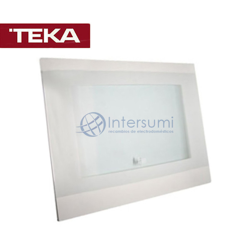 Vitre extérieure blanche pour four Teka 82020901