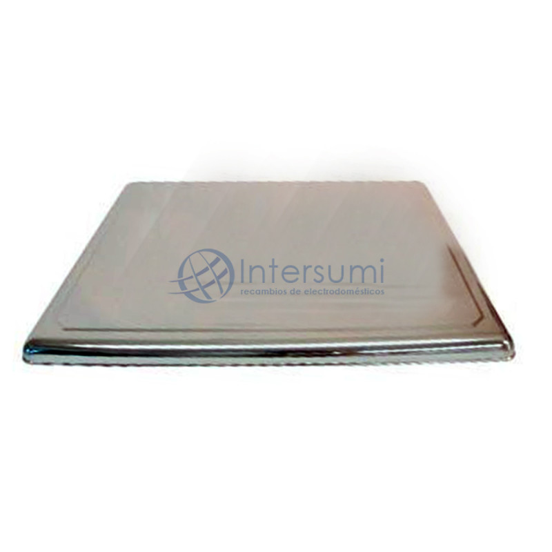 COUVERCLE PROTECTION POUR PLAQUE VITROCÉRAMIQUE EN ACIER INOXYDABLE Dimensions intérieures : 61,0X52,5X2,2cm C-818