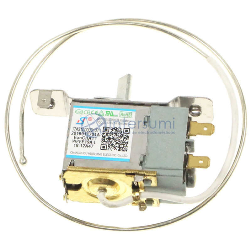 TERMOSTATO PARA FRIGORÍFICO MIDEA, ARO, BOMANN, COMFEE, COOKOLOGY, IKEA... 17431000001371