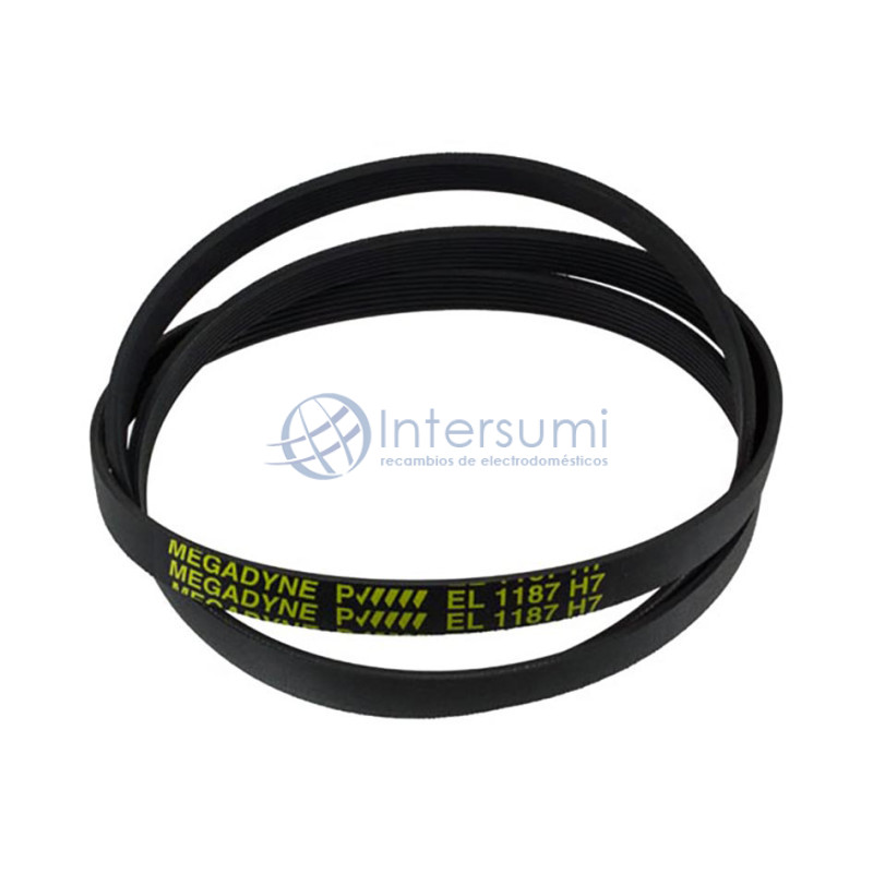 CORREA LAVADORA ARISTON, INDESIT 059721, 1187H7.  C00059721