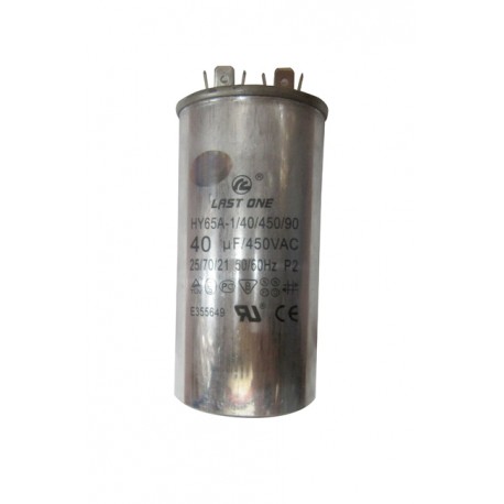 Condensador para Aire Acondicionado 40MFD 12AG6040