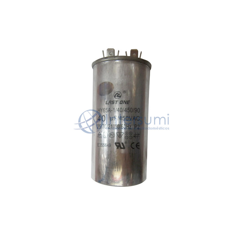 Condensateur pour climatiseur 40MFD 12AG6040