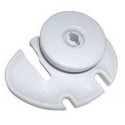 Kit rueda cesto lavavajillas gris izquierda AEG, Zanussi 50269766007