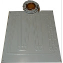 Placa evaporacion universal, 410x425mm, con capila R 26FR099