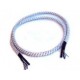 Cable 4 polos polti 1,95 metros azul - blanco 49DM145